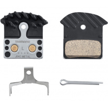 brzdové destičky Shimano J04C-MF kov s chladičem original balení