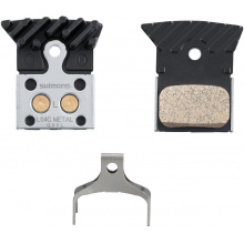 brzdové destičky Shimano L04C-MF kov + chladič original balení
