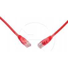 C6-114RD-0,5MB - patch kabel CAT6 UTP PVC, 0,5 m