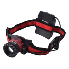 Čelová svítilna 450lm 10W nabíjecí ZOOM CREE XPL