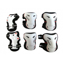 chrániče HAVEN Optimum Skate bílý set