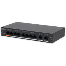 CS4010-8GT-60 - Cloud MNG PoE switch, 8 x Gb PoE, 2 x Gb uplink, 60 W, police/nástěnné