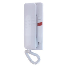 Domácí telefon Tesla DT93 s 1 tl. na EZ + 8 tl. na protist. , el. vyzvánění, bílý