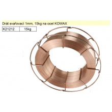 Drát svařovací 1mm, 15kg na ocel, G3Si1, KOWAX KWX31015