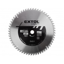 EXTOL CRAFT kotouč pilový s SK plátky, O 400x3,5x30mm, 60T 19122