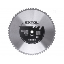 EXTOL CRAFT kotouč pilový s SK plátky, O 500x3,8x30mm, 60T 19125