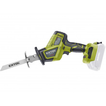 EXTOL CRAFT pila ocaska jednoruční aku, BRUSHLESS, 20V Li-ion, bez baterie a nabíječky