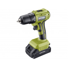 EXTOL CRAFT vrtací šroubovák aku, BRUSHLESS, 20V Li-ion, 2×2Ah 402450