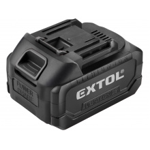 EXTOL ENERGY baterie akumulátorová, 20V Li-ion, 4Ah 402482