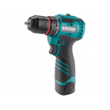 EXTOL INDUSTRIAL vrtací šroubovák aku, BRUSHLESS, 16V Li-ion, 2×2Ah 8791152