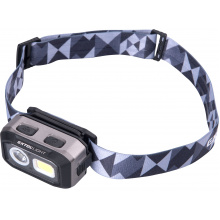 EXTOL LIGHT čelovka 500lm, Dual Power - Li-ion nebo AAA, USB nabíjení, s IR čidlem