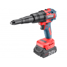 EXTOL PREMIUM Aku nýtovací pistole SHARE20V, BRUSHLESS, 2Ah 8891868