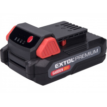 EXTOL PREMIUM baterie akumulátorová GARDEN20V, Li-ion, 2000mAh