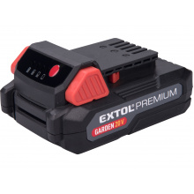 EXTOL PREMIUM baterie akumulátorová GARDEN20V, Li-ion, 4000mAh