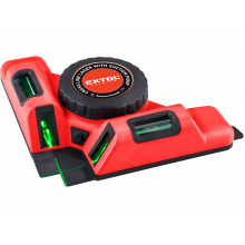 EXTOL PREMIUM laser zelený-úhelník 90°, s elektr. přísavným modulem 8823303