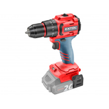 EXTOL PREMIUM vrtací šroubovák aku s příklepem SHARE20V, BRUSHLESS, bez baterie