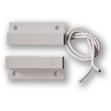 FM-102.3 - povrchový, samolepící - 2vodič, bílý, kabel 3 metry