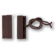 FM-106 - hnědá - povrchový, samolepící - 2vodič