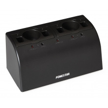 Fonestar MSC-2 - dobíjecí stanice pro 2 bezdrátové mikrofony řady MSH