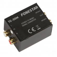Fonestar TC-3SM - Převodník audio signálu stereo na mono