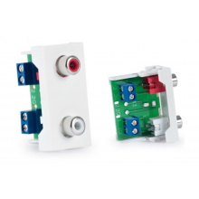 Fonestar WP-42R - Připojné místo 2 x RCA samice