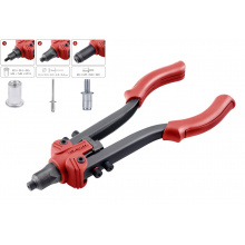 FORTUM Combo nýtovací kleště na nýty 2,4-6,4mm, šrouby M4-M8, matice M3-M10