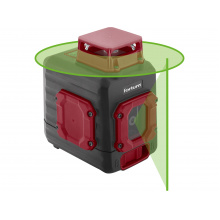 FORTUM laser zelený liniový, křížový samonivelační, 1H360°x 1V 4780209