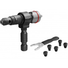 FORTUM Nýtovací nástavec na vrtačku T, pro trhací nýty 2,4-6,4mm, CrMo 4770663