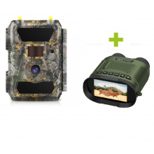 Fotopast OXE Panther 4G a binokulární noční vidění OXE DV29 + 32GB SD karta, SIM karta, 12 ks baterií a doprava ZDARMA!