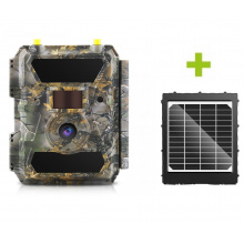 Fotopast OXE Panther 4G a solární panel + 32GB SD karta, SIM, 12ks baterií a doprava ZDARMA!