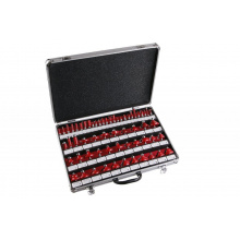 Frézy stopkové sada 59 kusů se stopkou 8mm 21454