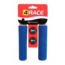 gripy 4RACE pěnové tvrzené 130mm modré