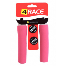gripy 4RACE pěnové tvrzené 130mm růžové