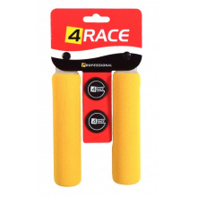 gripy 4RACE pěnové tvrzené 130mm žluté