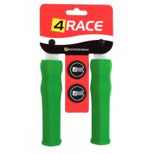 gripy 4RACE tvrzené pěnové NBR127mm zelené