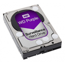 HDD-6TB WD - WD Purple 6 TB, 64 MB cache, 6 Gb SATA., 5400 ot.