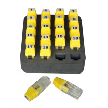 Identifikátory RJ45 k testeru ID #1-20 - Platinum Tools