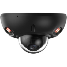 IPC-HDBW3649F-AS-IL-B - 2,8mm - černá 6Mpix, 30m IR a 30m bilé LED, AcuPick, SMD4.0, MIC, poplach, minidome, antivandal