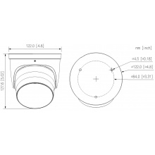 IPC-HFW3849T1-ZAS-PV-PRO-B - 2,7-12 mm - černá 8Mpix, 60m IR a 60m bílé LED, TiOC WizColor, dual mikrofon, repro, aktivní zastrašení