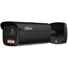 IPC-HFW5859E1-ZHE-IL-B - 2,7-12 mm - černá 8Mpix, 60m IR a 60m bílé LED, AcuPick, SMD 4.0, ePoE, alarm I/O, MIC, antivandal, topení