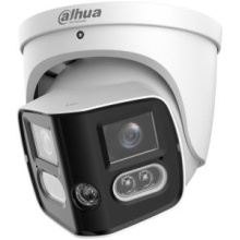 IPC-PDW3859-A180-E2-AS-PV - 2,8 mm - 8Mpix, panorama 180°, 30m IR a 30m bílé LED, AcuPick, SMD 4.0, obousměrné audio