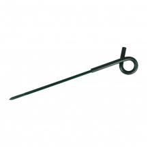 Izolátor s vrutem pro předsazenou elektrickou ohradu, délka 40 cm, očko ø 7 mm - 5 ks