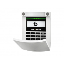 JA-114E - bílá-WH - sběrnic. příst. mod. s LCD, kláv. a RFID