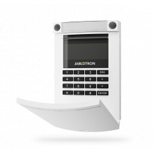 JA-154E-WH* - bílá-WH - bezdr. příst. modul s LCD, kláv. a RFID