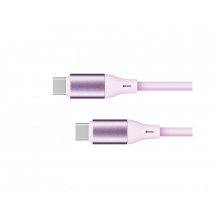 Kabel KRUGER & MATZ KM1269-1P USB-C/USB-C 1m Pink