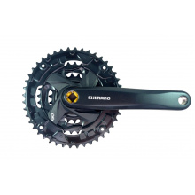 kliky Shimano Acera FC-M371 3x9 48/36/26z 175mm bez krytu černé original balení