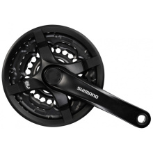 kliky Shimano Tourney FC-TY501 3x6/7/8 42/34/24z 170mm černé original balení
