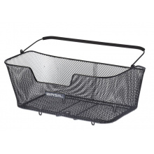 koš BASIL Base XL nosičový drátěný černý