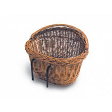 koš BASIL Detroit přední proutěný s háky