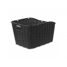 koš BASIL Weave WP nosičový rattan syntetický černý